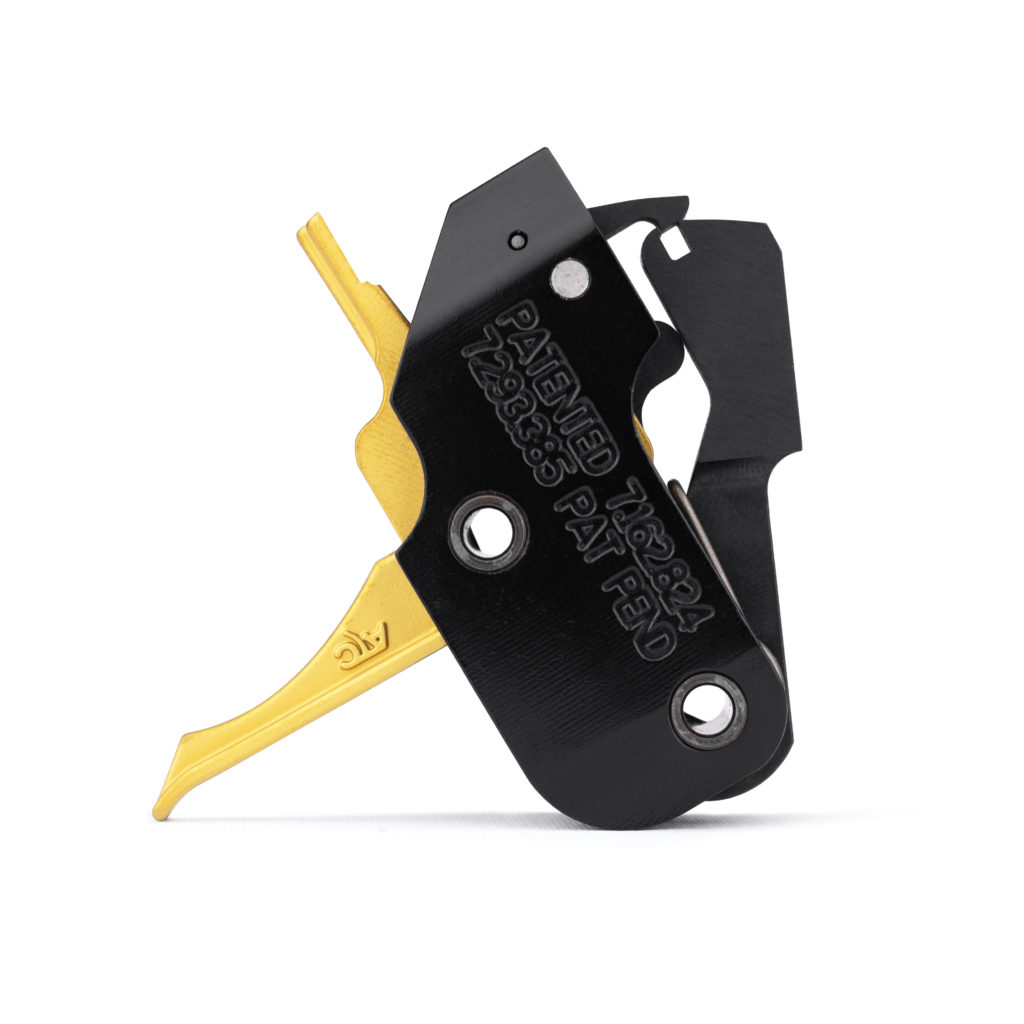 AR Gold Flat Fixed Drop-In Trigger (9MM)